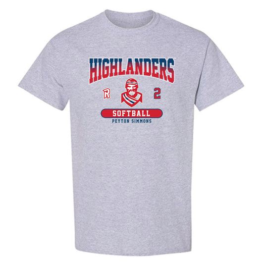 Radford - NCAA Softball : Peyton Simmons - Classic Fashion Shersey T-Shirt-0