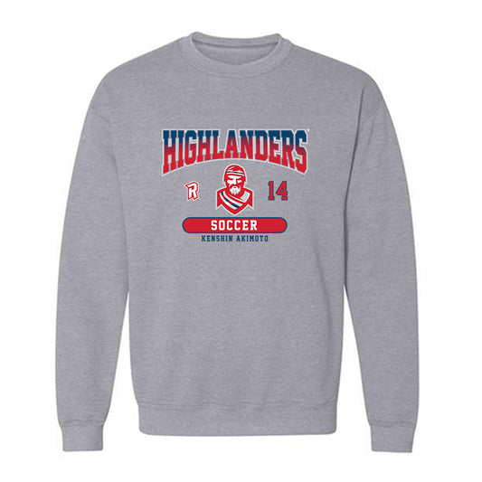 Radford - NCAA Men's Soccer : Kenshin Akimoto - Classic Fashion Shersey Crewneck Sweatshirt-0