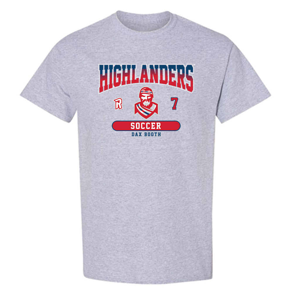 Radford - NCAA Men's Soccer : Dax Booth - Classic Fashion Shersey T-Shirt-0