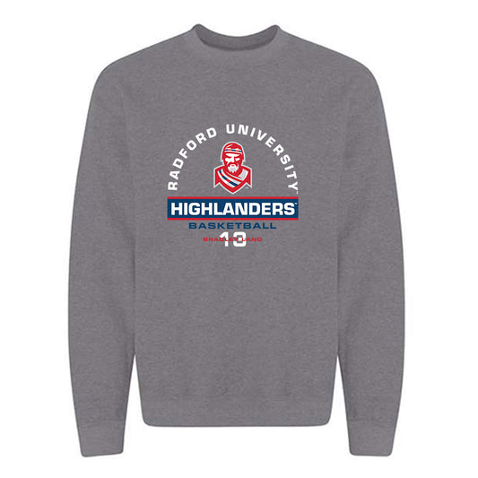 Radford - NCAA Men's Basketball : Bradley Land - Classic Fashion Shersey Crewneck Sweatshirt-0
