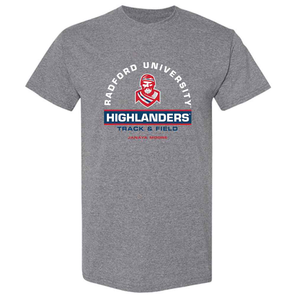 Radford - NCAA Women's Track & Field : Janaya Moore - Classic Fashion Shersey T-Shirt-0