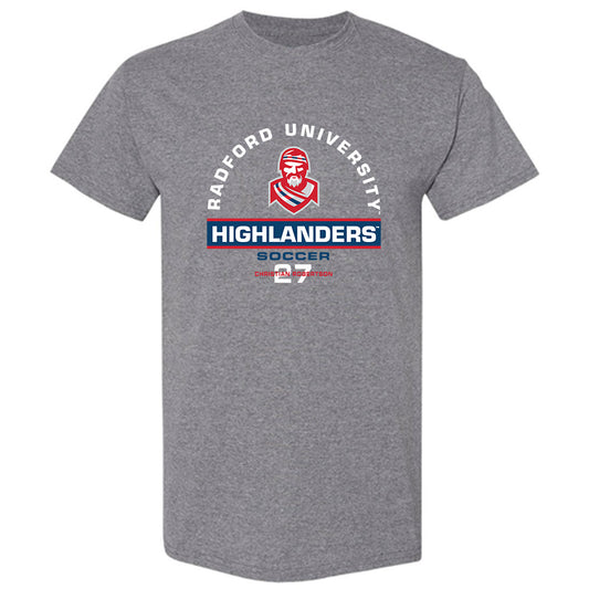 Radford - NCAA Men's Soccer : Christian Robertson - Classic Fashion Shersey T-Shirt-0
