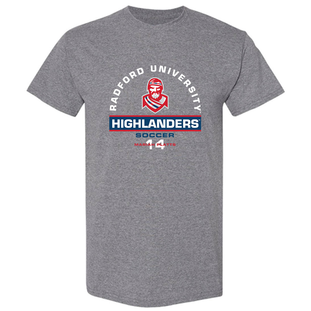 Radford - NCAA Women's Soccer : Mariah Platts - Classic Fashion Shersey T-Shirt-0