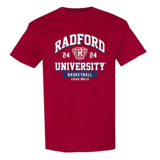 Radford - NCAA Men's Basketball : Lukas Walls - Classic Fashion Shersey T-Shirt-0