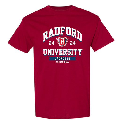 Radford - NCAA Women's Lacrosse : Ashlyn Bell - Classic Fashion Shersey T-Shirt-0