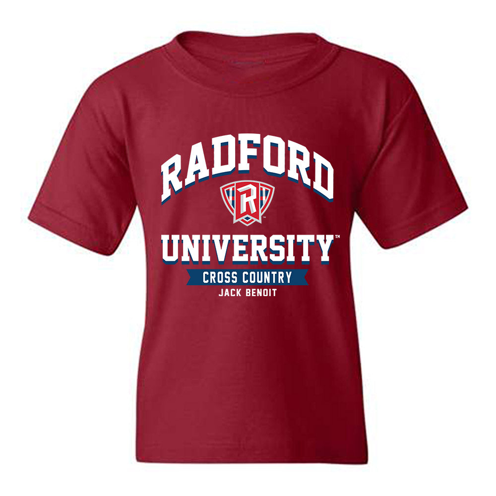 Radford - NCAA Men's Cross Country : Jack Benoit - Classic Fashion Shersey Youth T-Shirt-0