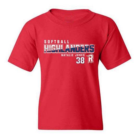 Radford - NCAA Softball : Natalie Jones - Classic Fashion Shersey Youth T-Shirt