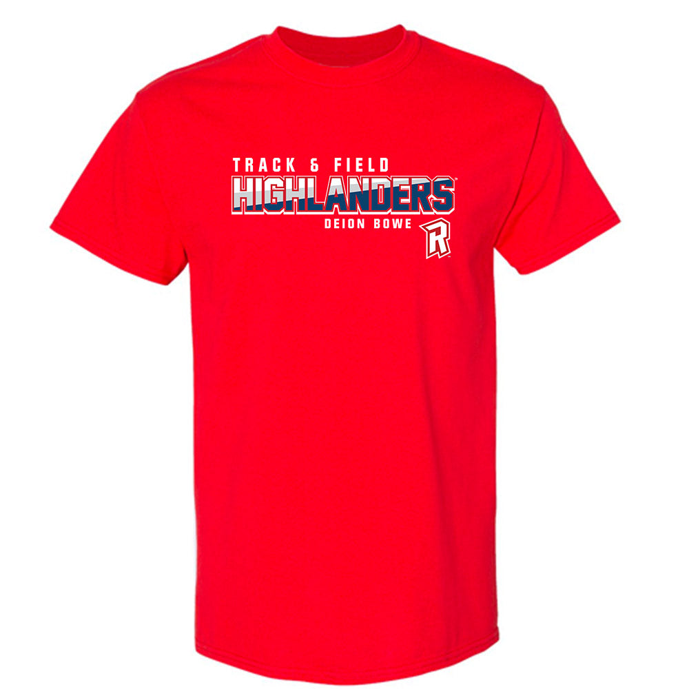 Radford - NCAA Men's Track & Field : Deion Bowe - Classic Fashion Shersey T-Shirt-0