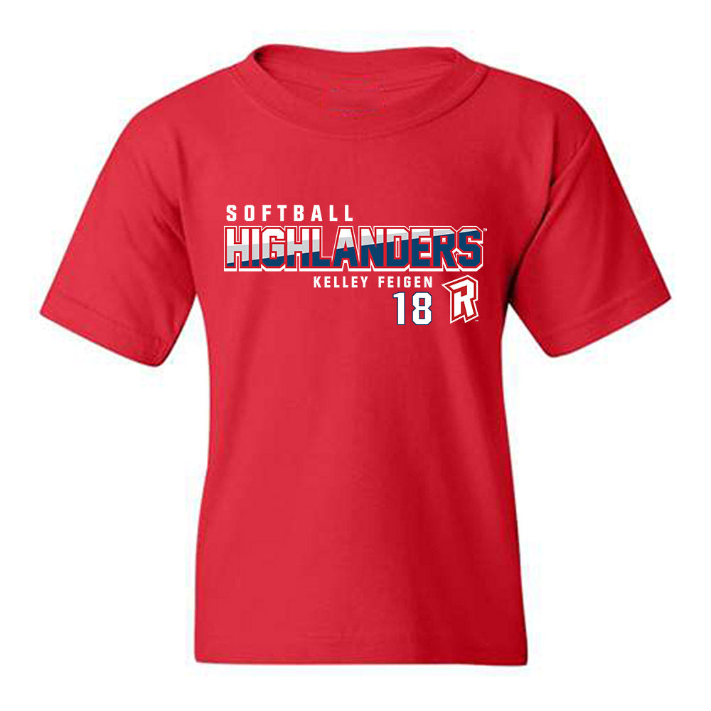  - NCAA Softball : Kelley Feigen - Classic Fashion Shersey Youth T-Shirt-0