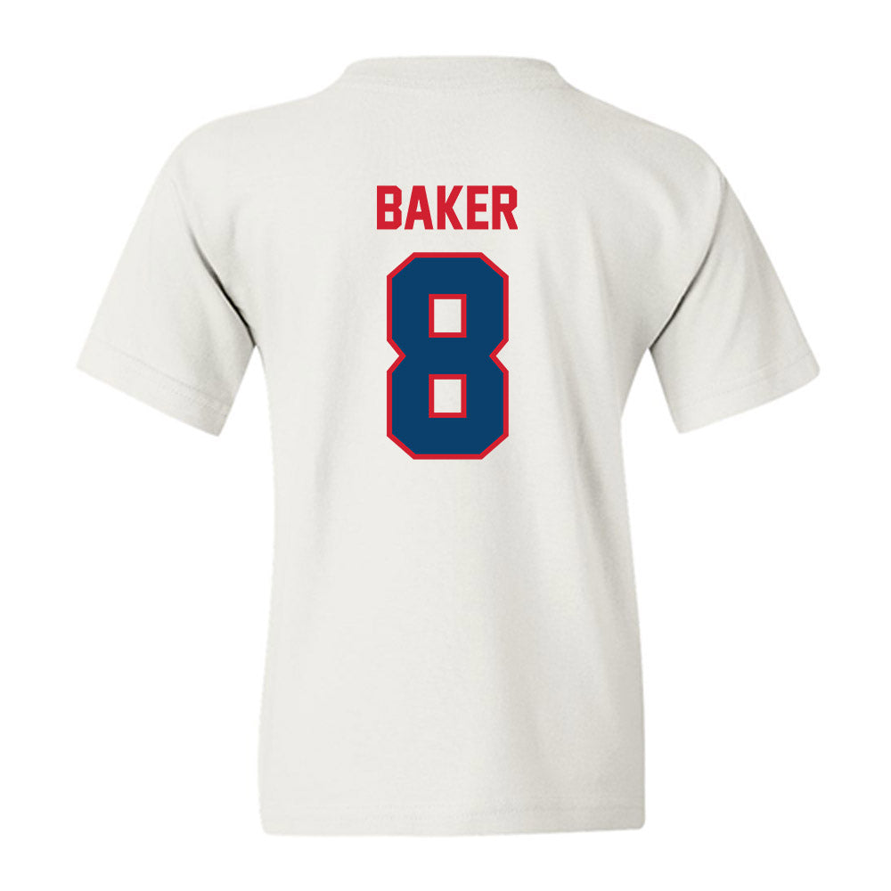 Radford - NCAA Baseball : Eli Baker - Classic Shersey Youth T-Shirt-1