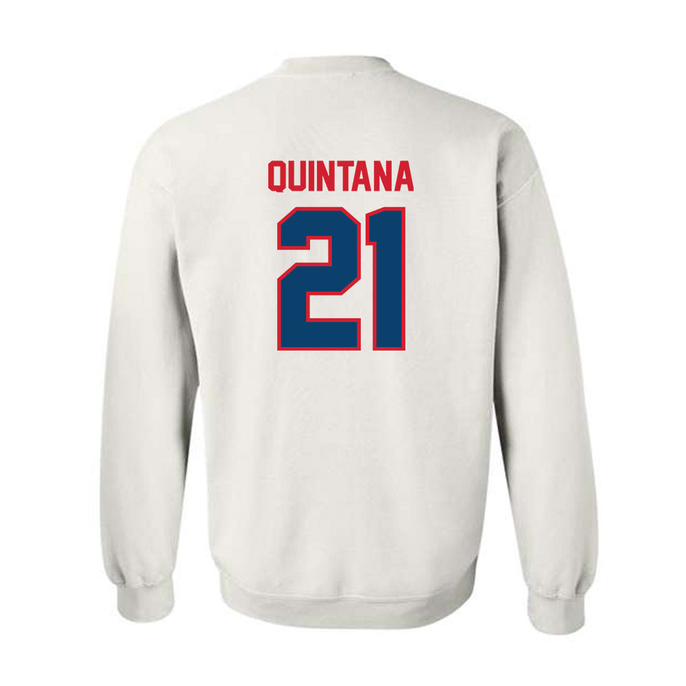 Radford - NCAA Baseball : Daniel Quintana - Classic Shersey Crewneck Sweatshirt-1