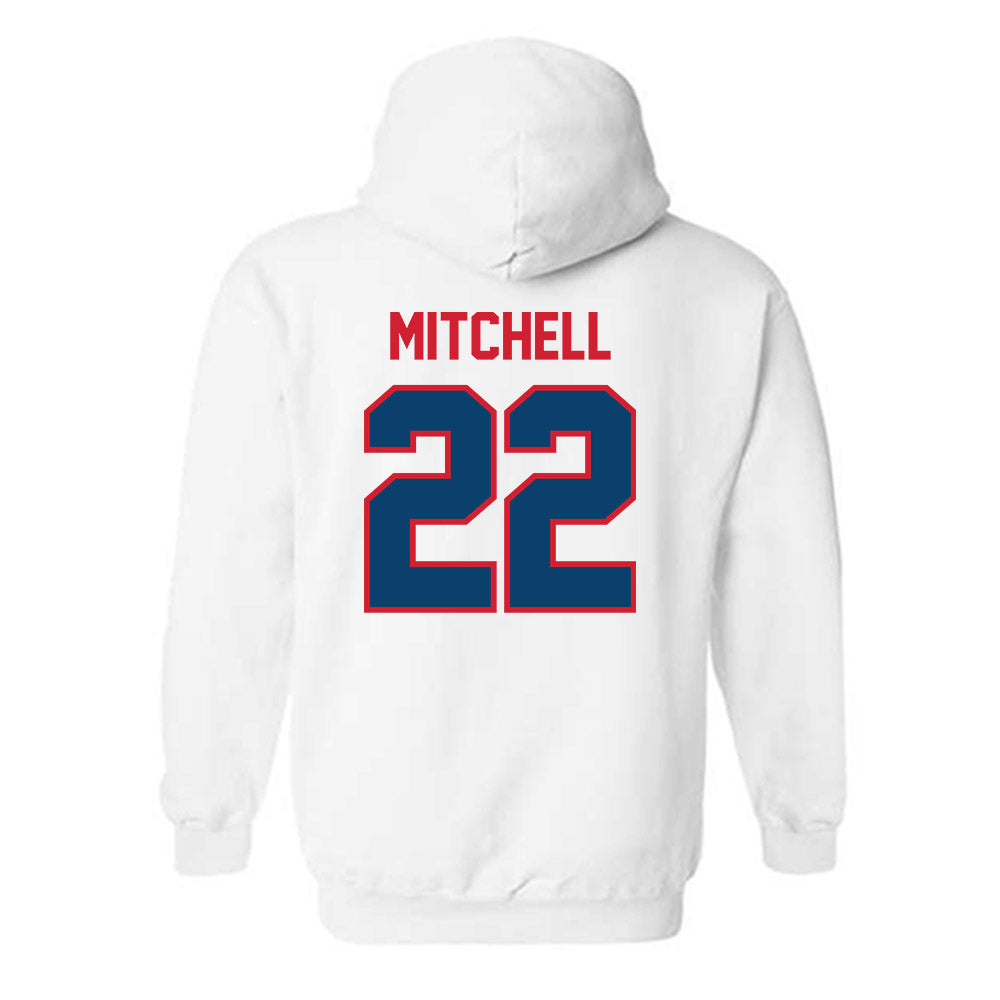 Radford - NCAA Women's Basketball : Amanda Mitchell - Classic Shersey Hooded Sweatshirt-1