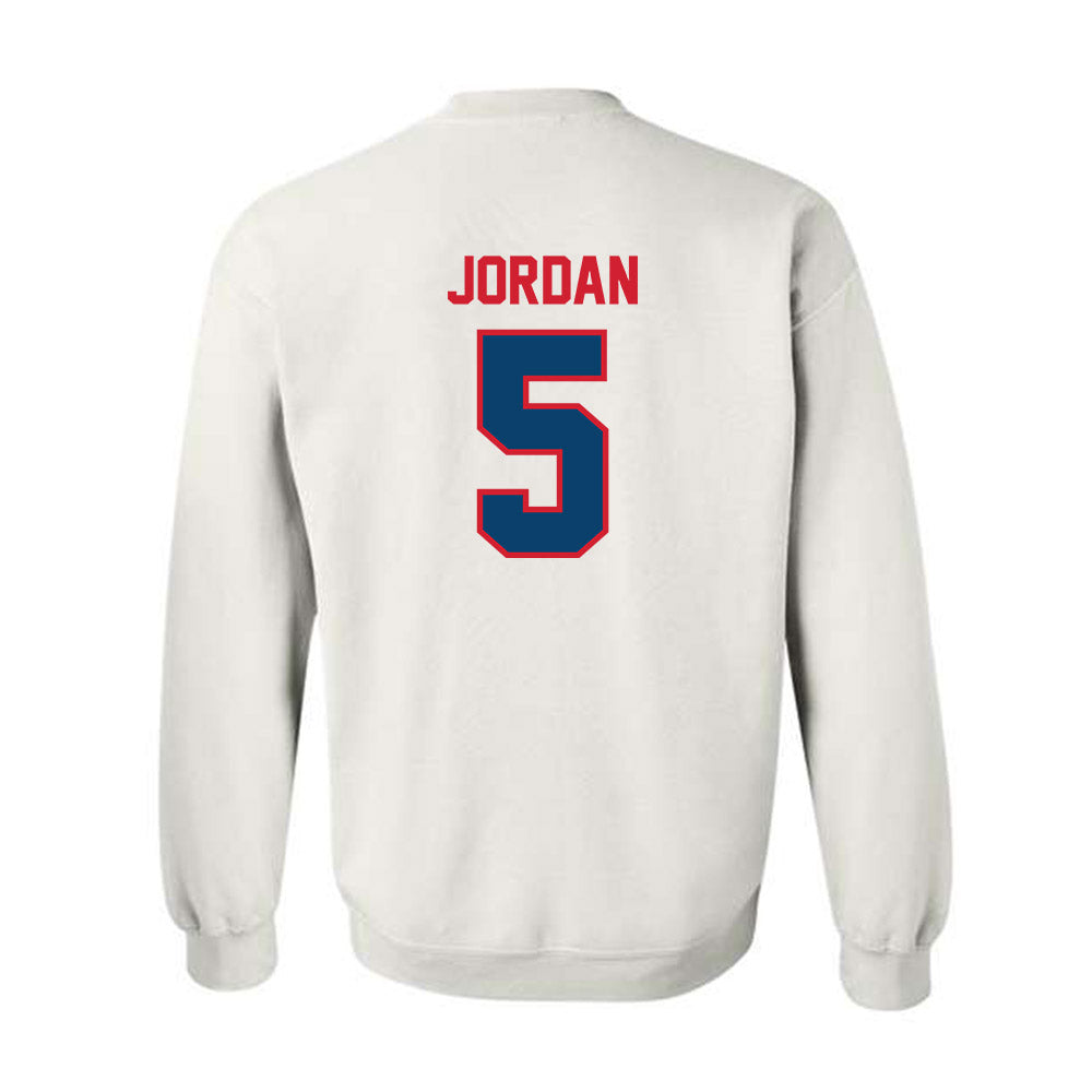 Radford - NCAA Men's Basketball : Mari Jordan - Classic Shersey Crewneck Sweatshirt-1