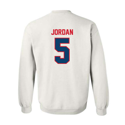Radford - NCAA Men's Basketball : Mari Jordan - Classic Shersey Crewneck Sweatshirt-1