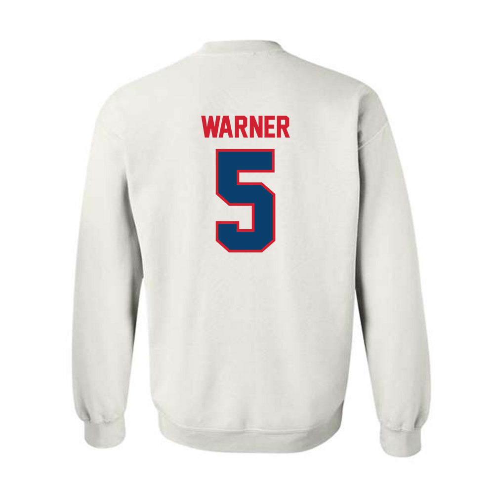 Radford - NCAA Women's Lacrosse : Aleese Warner - Classic Shersey Crewneck Sweatshirt-1