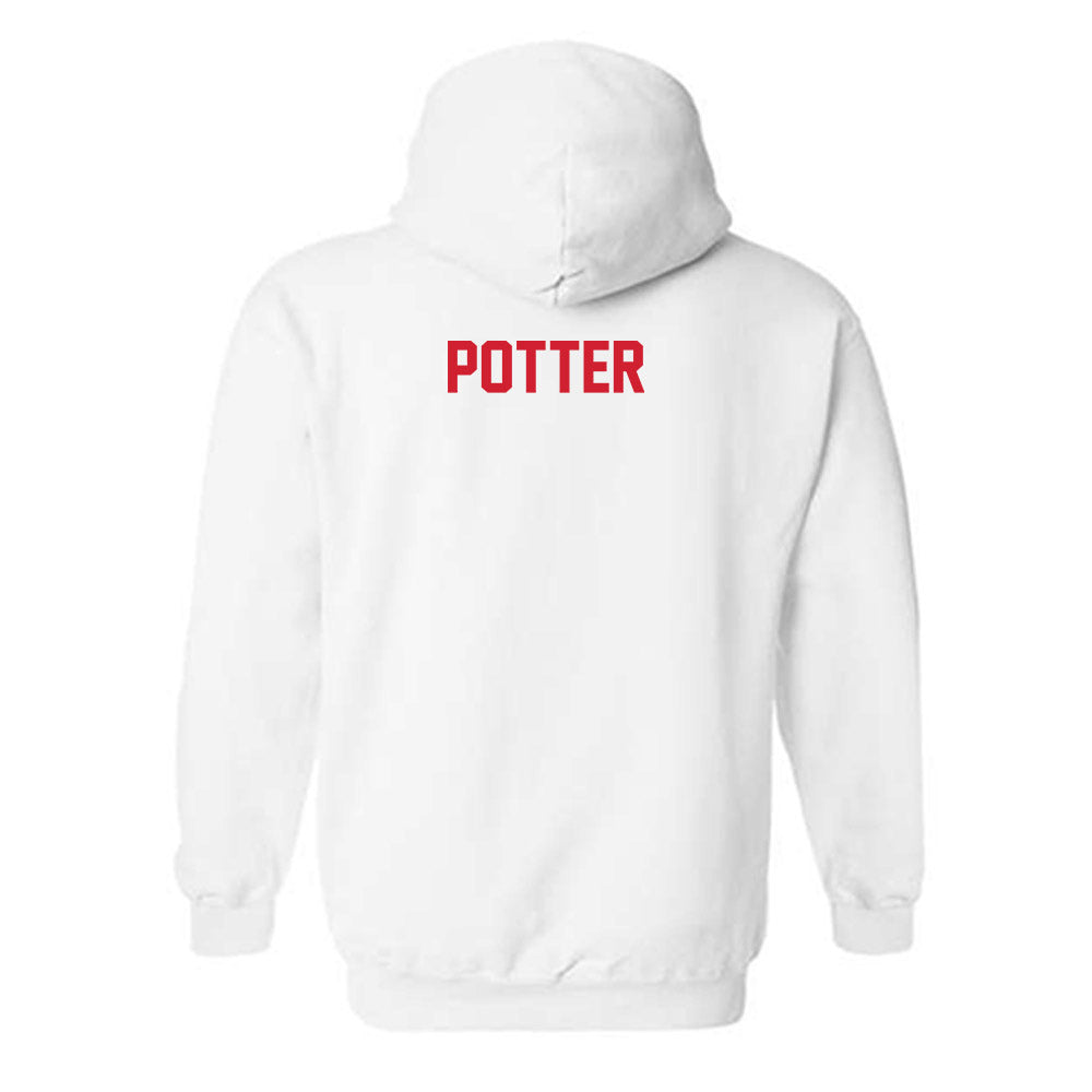 Radford - NCAA Women's Volleyball : Macie Potter - Classic Shersey Hooded Sweatshirt-1