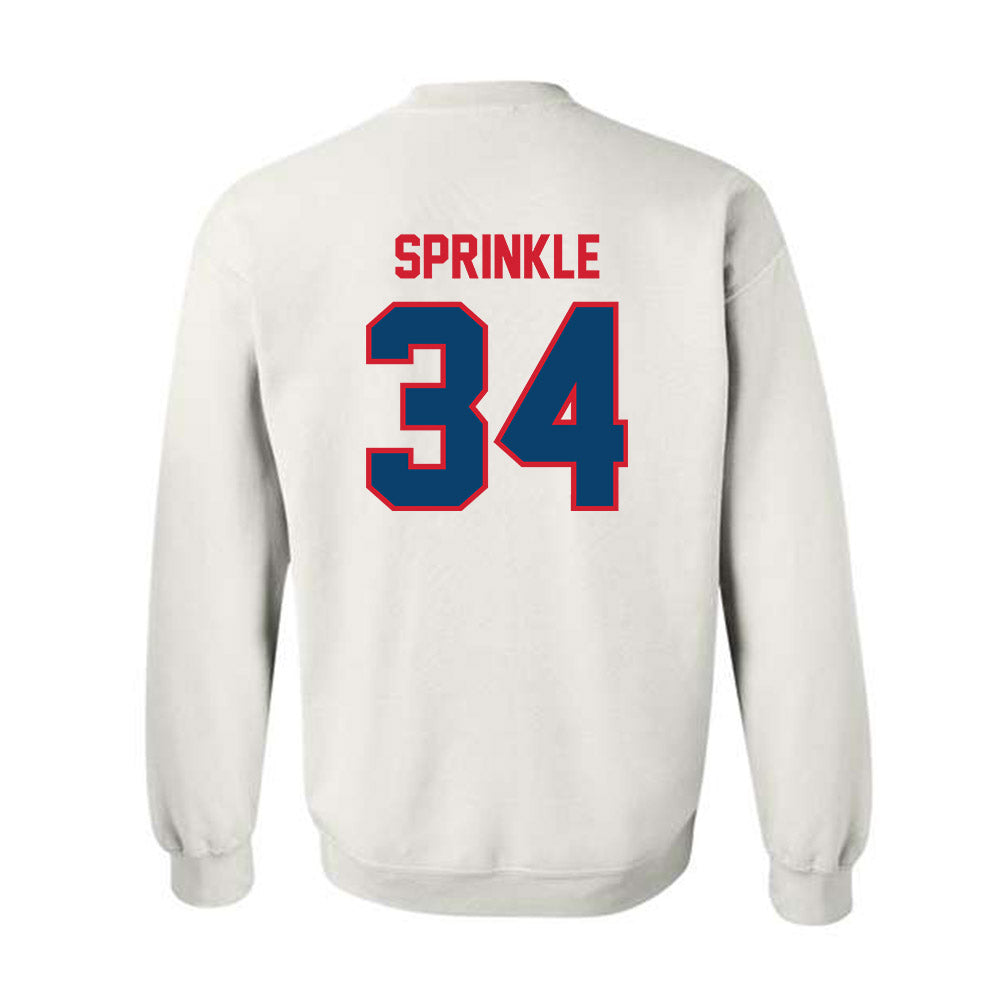 Radford - NCAA Women's Lacrosse : Olivia Sprinkle - Classic Shersey Crewneck Sweatshirt-1