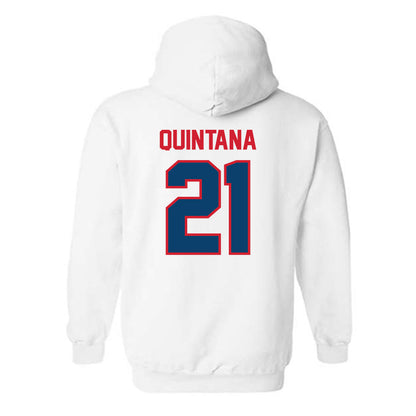 Radford - NCAA Baseball : Daniel Quintana - Classic Shersey Hooded Sweatshirt-1