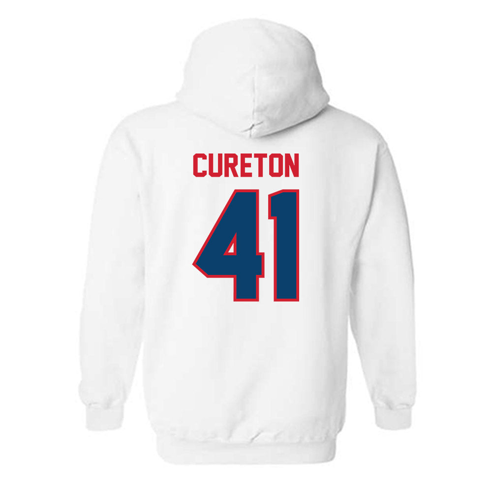 Radford - NCAA Baseball : Michael Cureton - Classic Shersey Hooded Sweatshirt-1