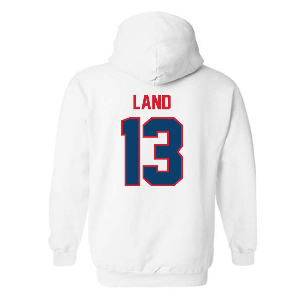 Radford - NCAA Men's Basketball : Bradley Land - Classic Shersey Hooded Sweatshirt-1