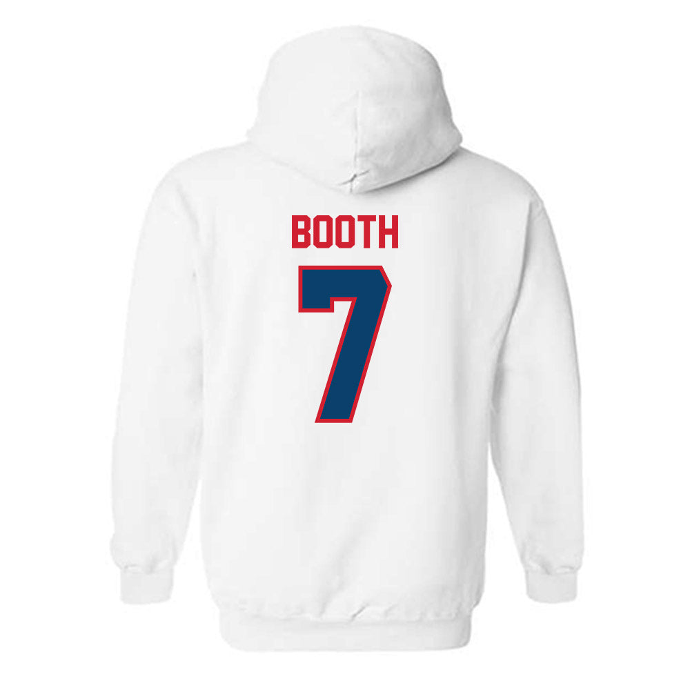 Radford - NCAA Men's Soccer : Dax Booth - Classic Shersey Hooded Sweatshirt-1