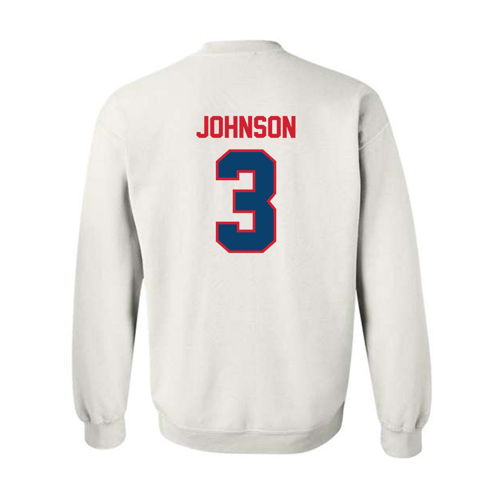 Radford - NCAA Men's Basketball : Jaylon Johnson - Classic Shersey Crewneck Sweatshirt-1