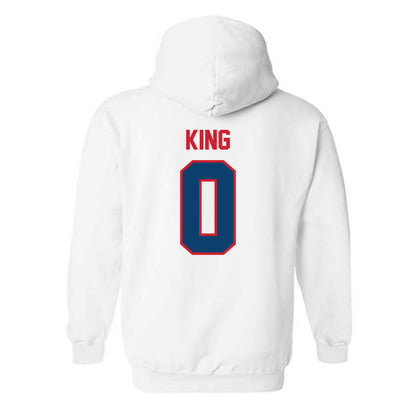Radford - NCAA Men's Basketball : LaDavian King - Classic Shersey Hooded Sweatshirt-1