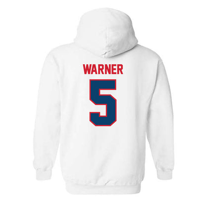Radford - NCAA Women's Lacrosse : Aleese Warner - Classic Shersey Hooded Sweatshirt-1