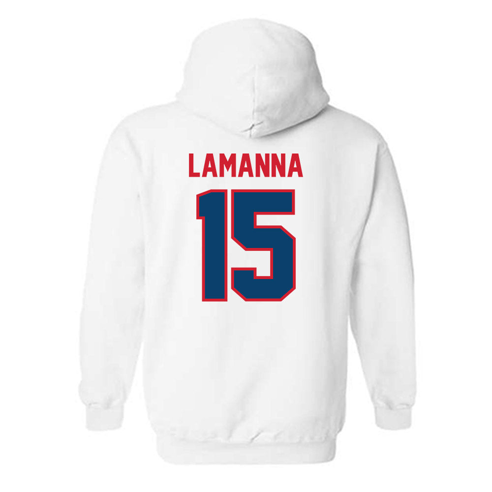 Radford - NCAA Women's Lacrosse : Ava LaManna - Classic Shersey Hooded Sweatshirt-1