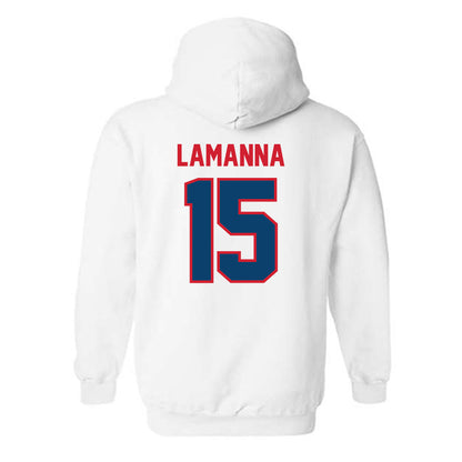 Radford - NCAA Women's Lacrosse : Ava LaManna - Classic Shersey Hooded Sweatshirt-1