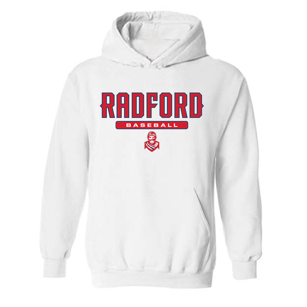 Radford - NCAA Baseball : Brooks Simpson - Classic Shersey Hooded Sweatshirt-0