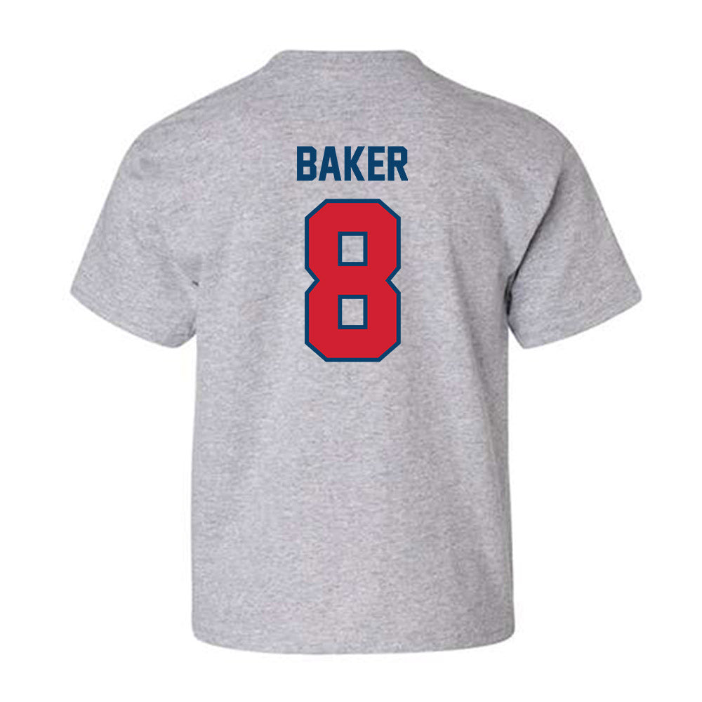 Radford - NCAA Baseball : Eli Baker - Classic Shersey Youth T-Shirt-1