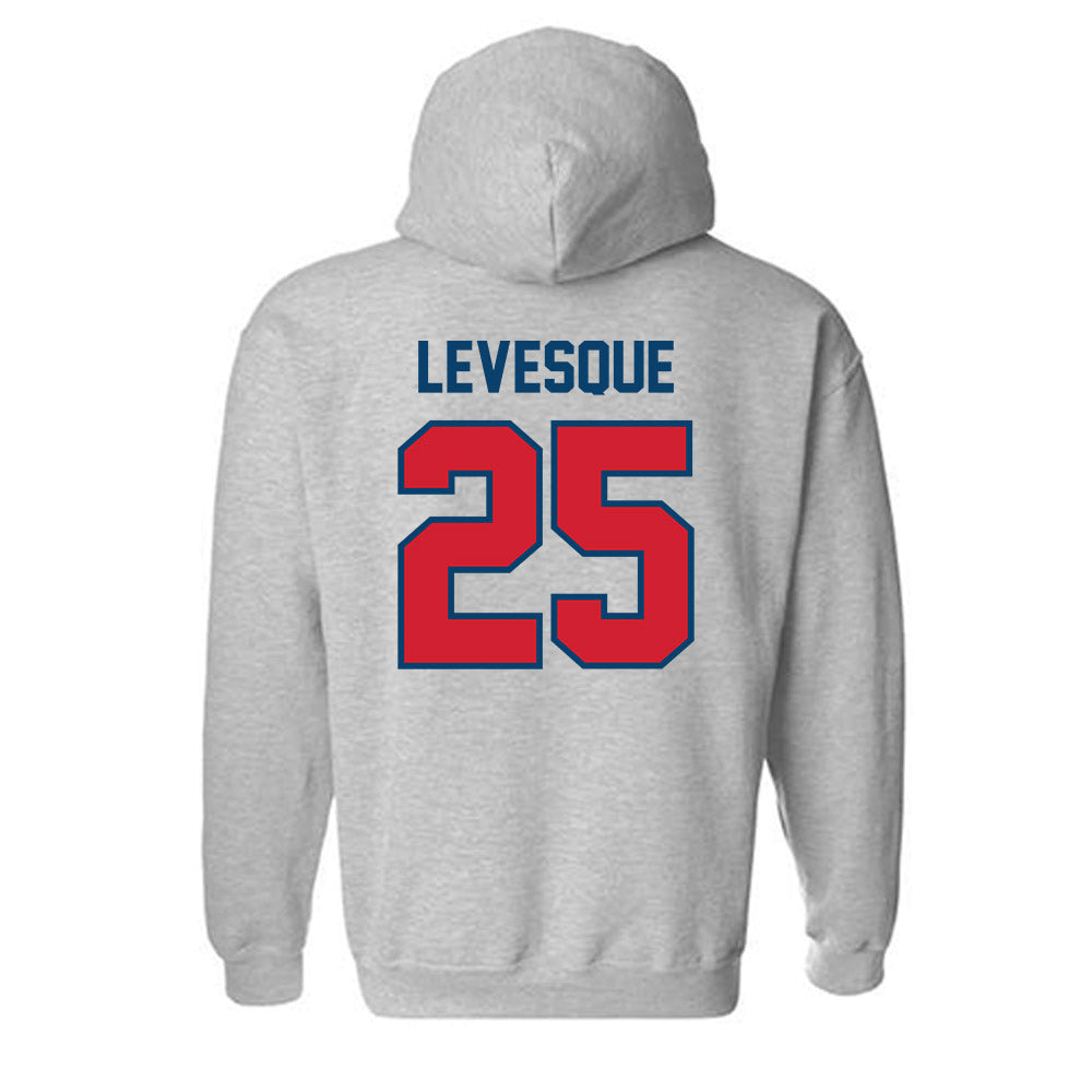 Radford - NCAA Baseball : Alex Levesque - Classic Shersey Hooded Sweatshirt-1