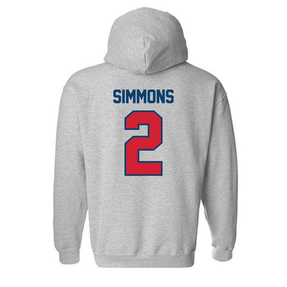 Radford - NCAA Softball : Peyton Simmons - Classic Shersey Hooded Sweatshirt-1