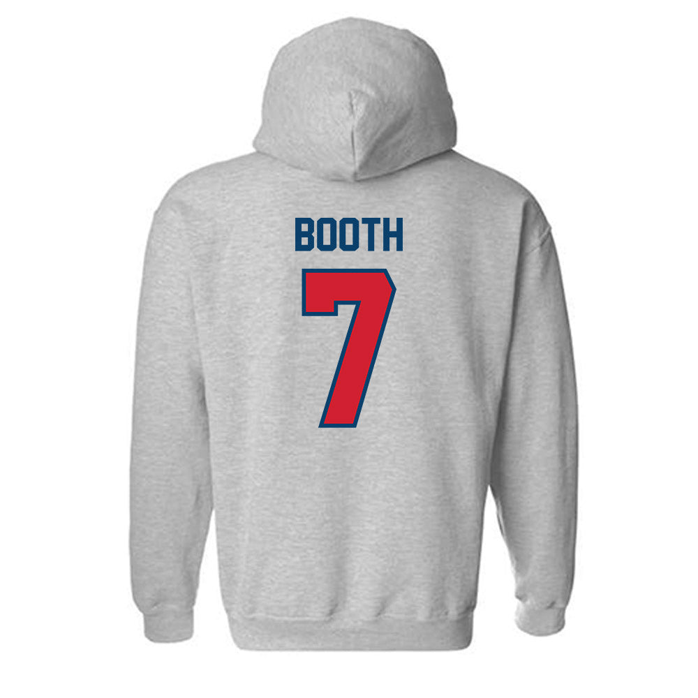 Radford - NCAA Men's Soccer : Dax Booth - Classic Shersey Hooded Sweatshirt-1