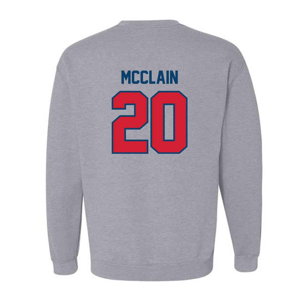 Radford - NCAA Men's Soccer : Carter McClain - Classic Shersey Crewneck Sweatshirt-1