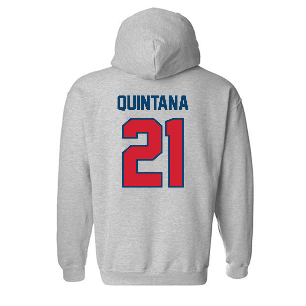 Radford - NCAA Baseball : Daniel Quintana - Classic Shersey Hooded Sweatshirt-1