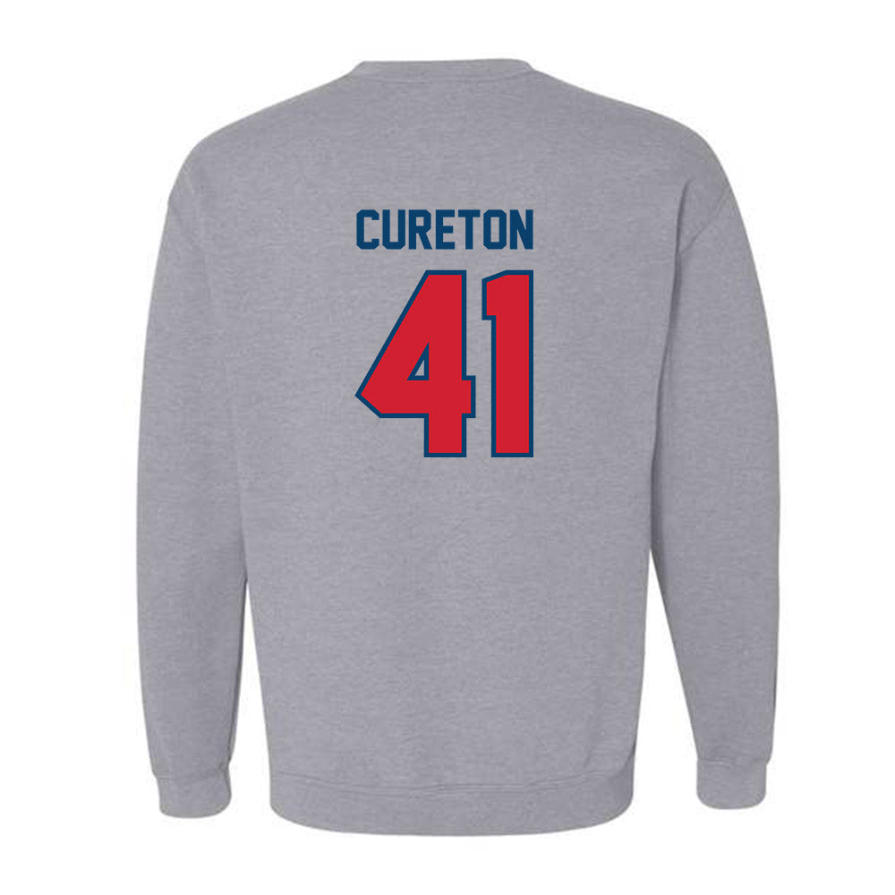 Radford - NCAA Baseball : Michael Cureton - Classic Shersey Crewneck Sweatshirt-1