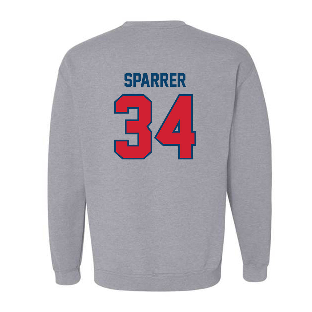 Radford - NCAA Baseball : Tyler Sparrer - Classic Shersey Crewneck Sweatshirt-1