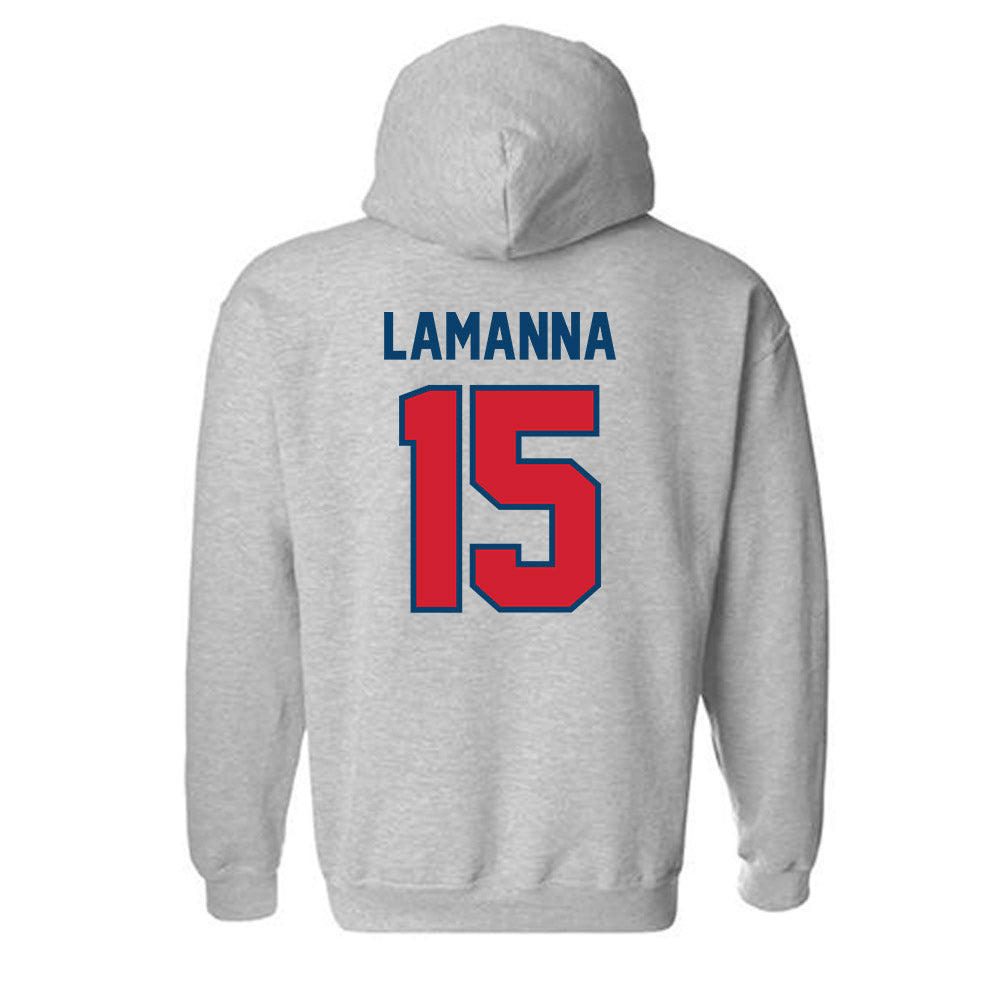 Radford - NCAA Women's Lacrosse : Ava LaManna - Classic Shersey Hooded Sweatshirt-1