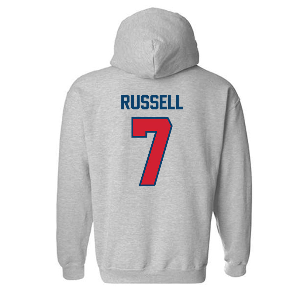 Radford - NCAA Softball : Myla Russell - Classic Shersey Hooded Sweatshirt-1