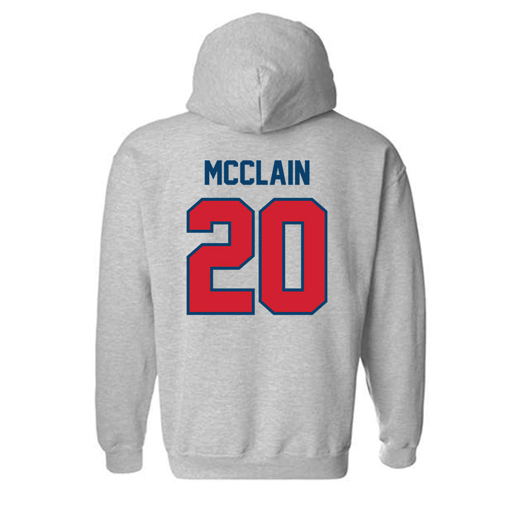 Radford - NCAA Men's Soccer : Carter McClain - Classic Shersey Hooded Sweatshirt-1
