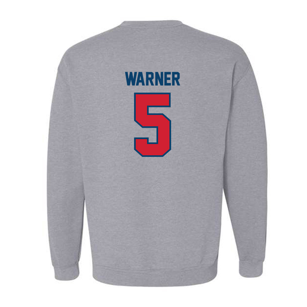 Radford - NCAA Women's Lacrosse : Aleese Warner - Classic Shersey Crewneck Sweatshirt-1