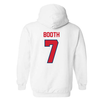 Radford - NCAA Men's Soccer : Dax Booth - Classic Shersey Hooded Sweatshirt-1