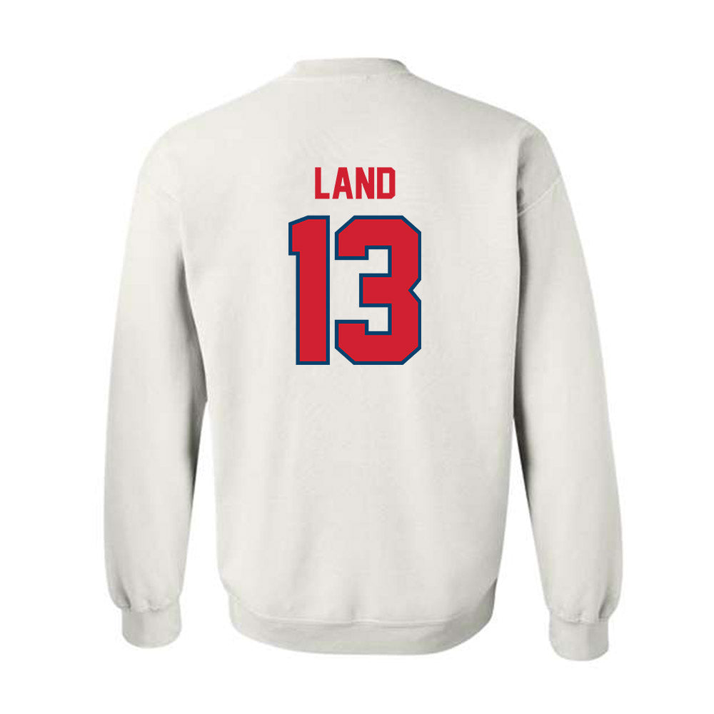 Radford - NCAA Men's Basketball : Bradley Land - Classic Shersey Crewneck Sweatshirt-1
