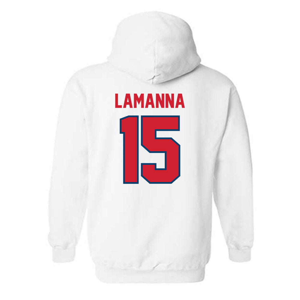 Radford - NCAA Women's Lacrosse : Ava LaManna - Classic Shersey Hooded Sweatshirt-1