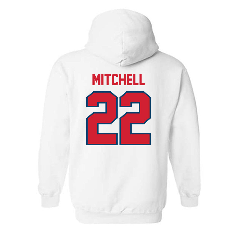 Radford - NCAA Women's Basketball : Amanda Mitchell - Classic Shersey Hooded Sweatshirt-1