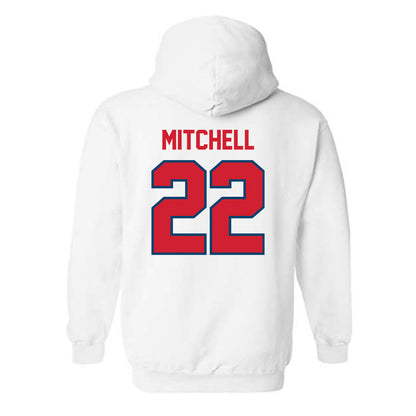 Radford - NCAA Women's Basketball : Amanda Mitchell - Classic Shersey Hooded Sweatshirt-1