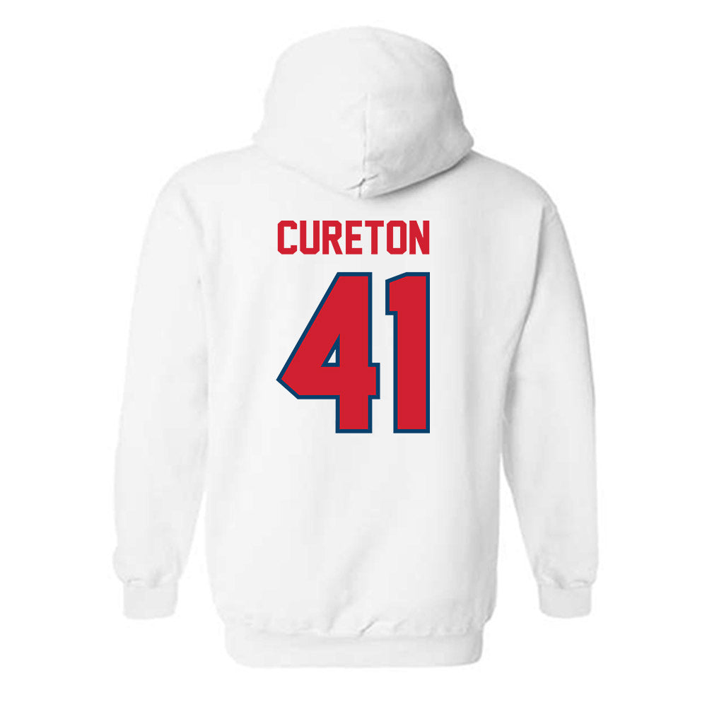 Radford - NCAA Baseball : Michael Cureton - Classic Shersey Hooded Sweatshirt-1