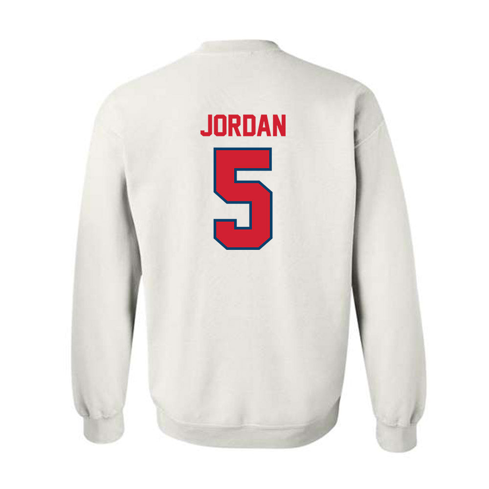 Radford - NCAA Men's Basketball : Mari Jordan - Classic Shersey Crewneck Sweatshirt-1